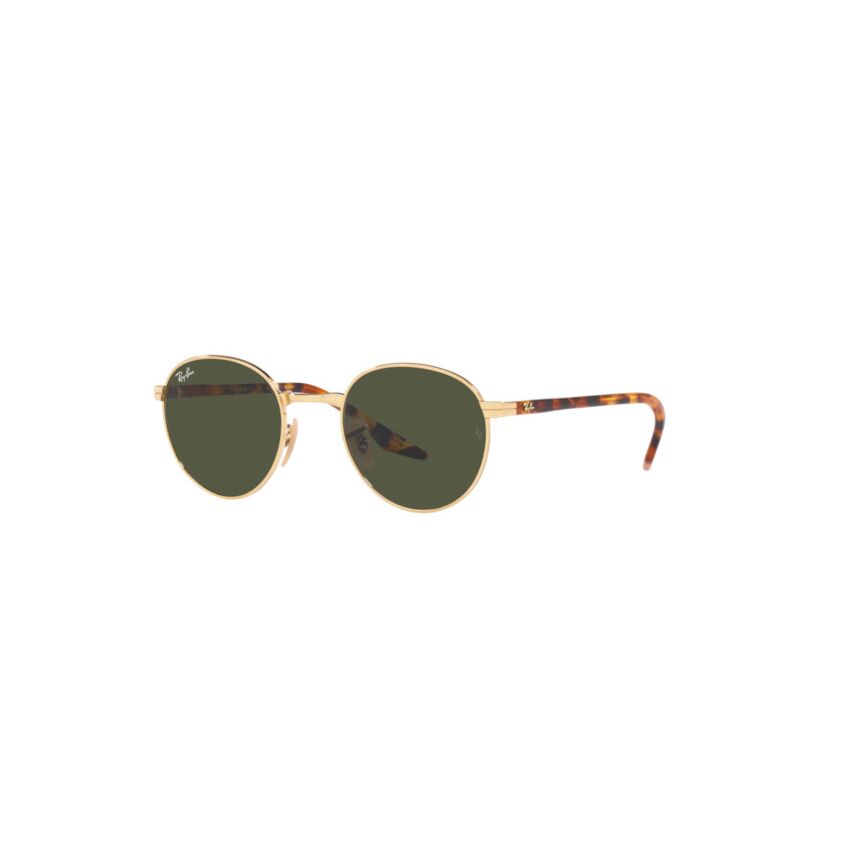 Ray Ban RB3691 001 31 Sunglasses Gold Frame Bluenty