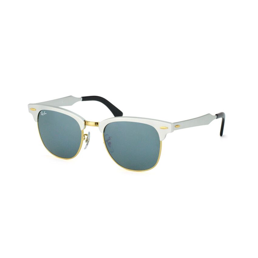 Ray ban best sale clubmaster aluminum silver