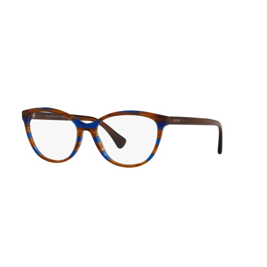 Korrektionsbrille RA7133U 5987 von Ralph Lauren – blau und braun  gestreiftes Gestell | Bluenty